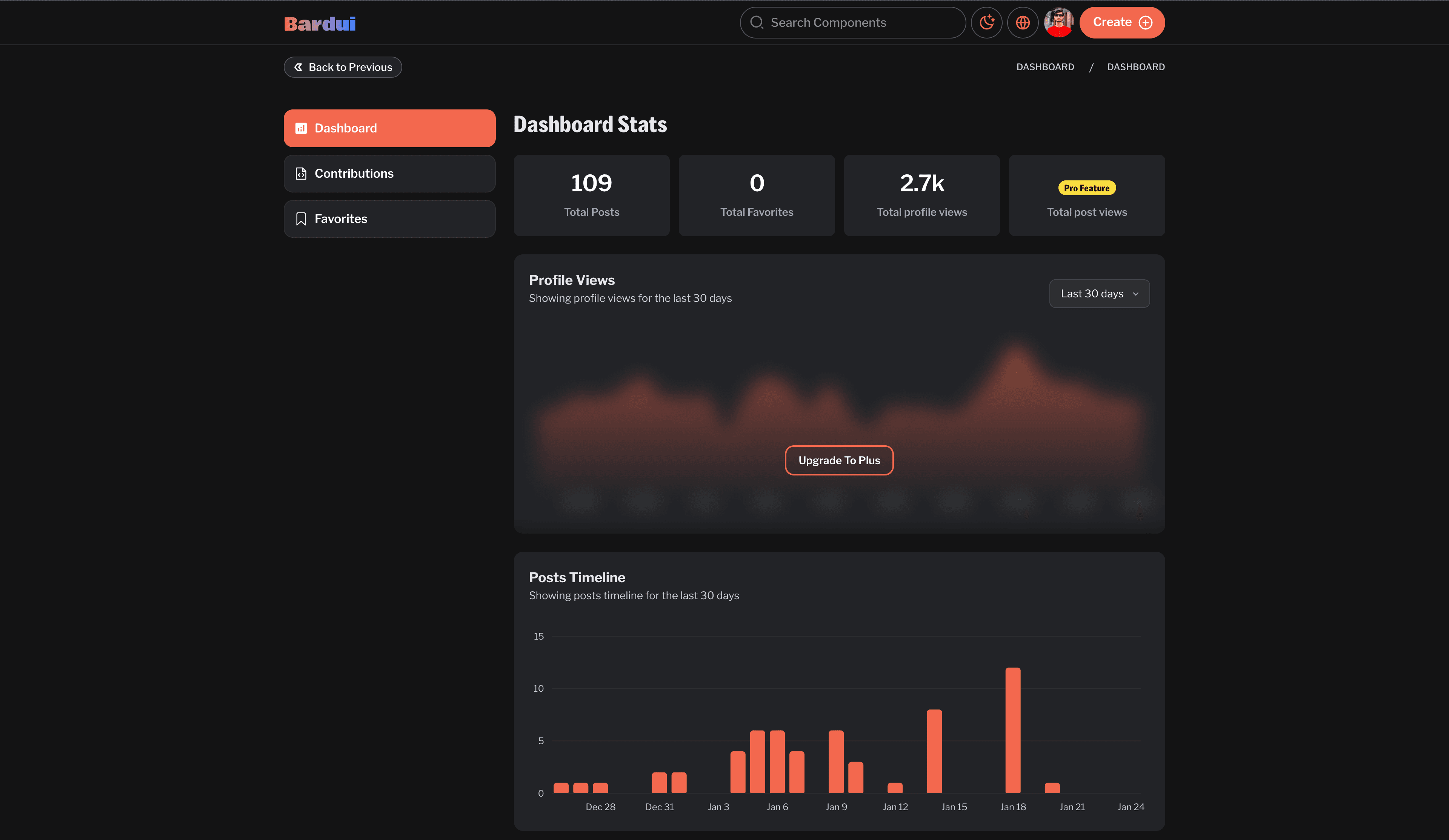 BardUI is the largest Tailwind CSS community